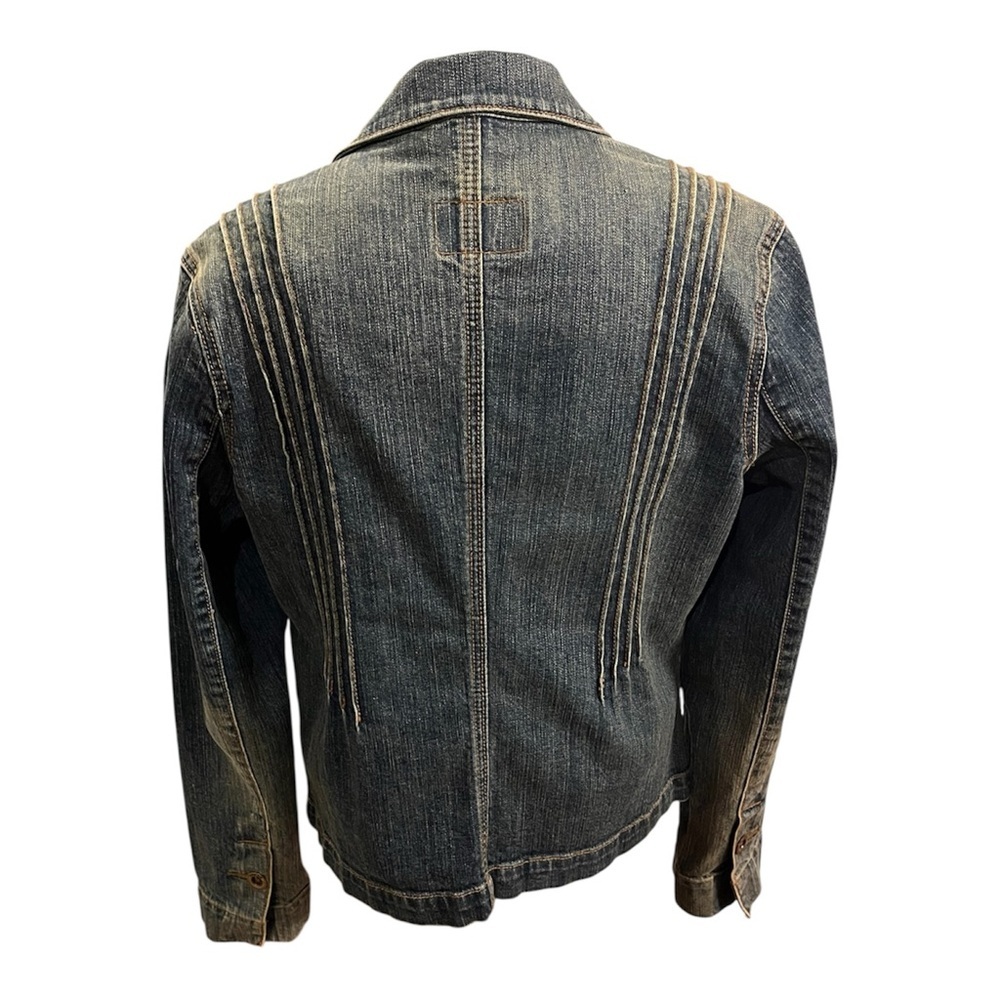 Levi's Y2K Fitted Denim Blazer size L - Picture 2 of 9